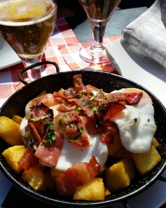 Our last tapas dish in Barcelona
