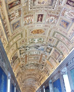 One of my favorite rooms in the Vatican Museum