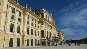 Garden side of the Schönbrunn Palace