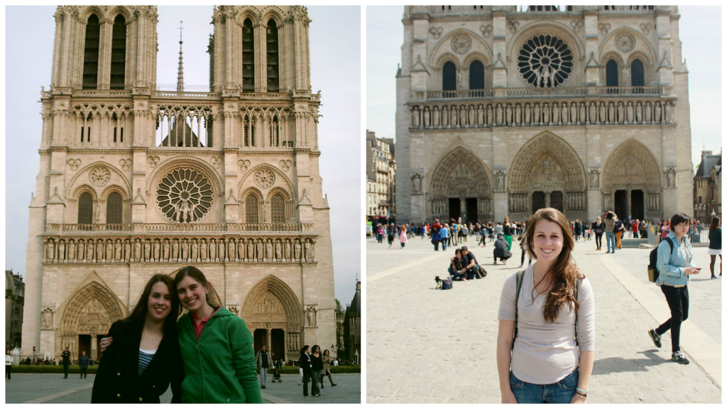 Julia in Paris circa 2006..and today in 2016!