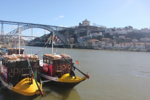 Tour boats on the Rio Duoro, Porto, Portugal