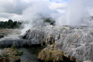 The Pohutu Geyser, Rotorua, New Zealand